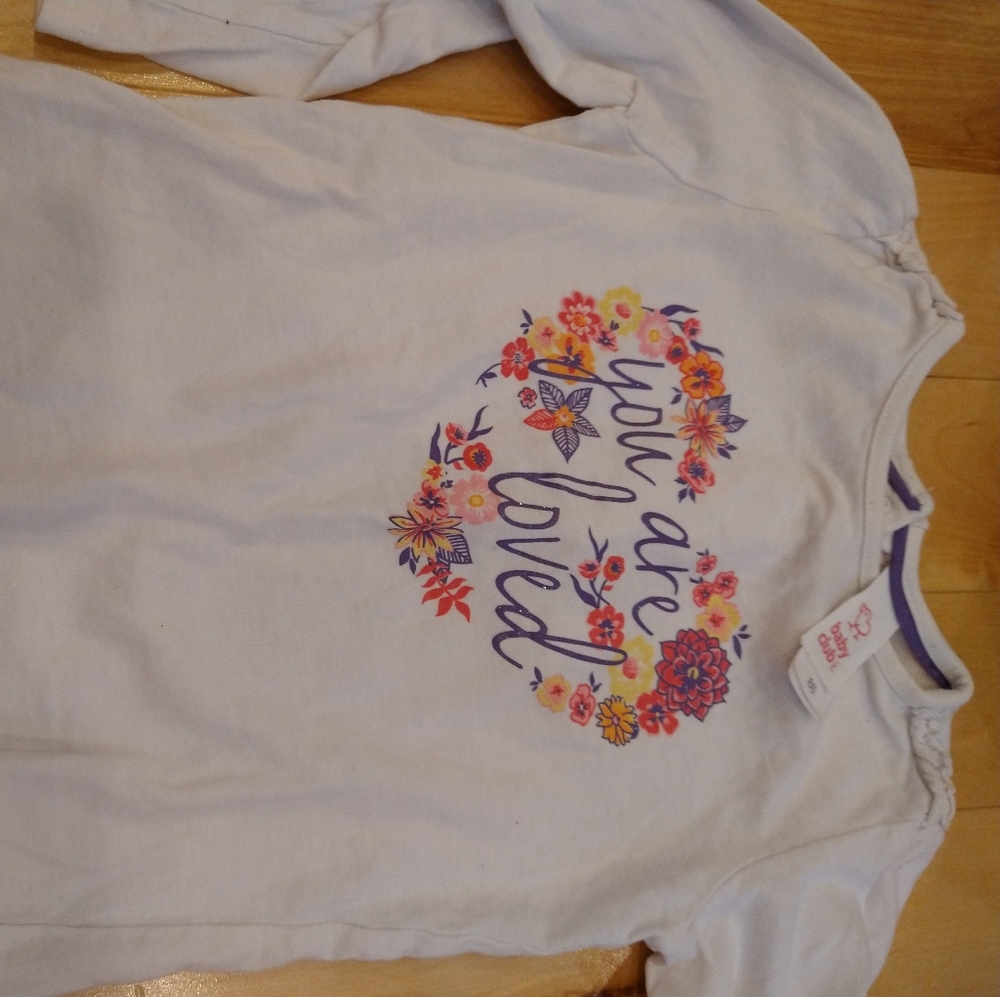 4/20$ 18m 86cm baby club (C&A) you are loved long sleeve t-shirt